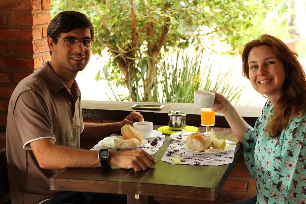 Chacara Ando Bed And Breakfast Aguas de Santa Barbara Ngoại thất bức ảnh